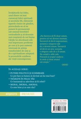 Copertă produs Osho. Călătoria devenirii umane. Putem găsi fericirea &icirc;n existenţa umană? (Ediția 2021)