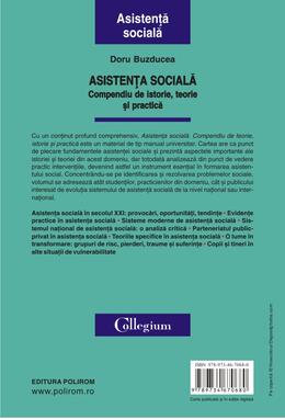 Copertă produs Asistenţa socială. Compendiu de istorie, teorie şi practică (ediția a II-a)
