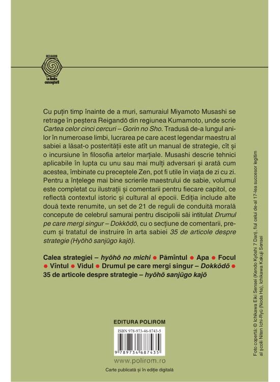 Copertă produs Cartea celor cinci cercuri - Go Rin no Sho - gallery big 2