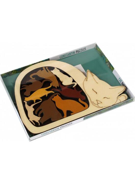 Copertă produs Puzzle Logic Cu Animale Constantin - Cat Basket - gallery big 2