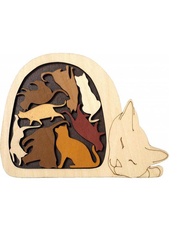 Copertă produs Puzzle Logic Cu Animale Constantin - Cat Basket - gallery big 1