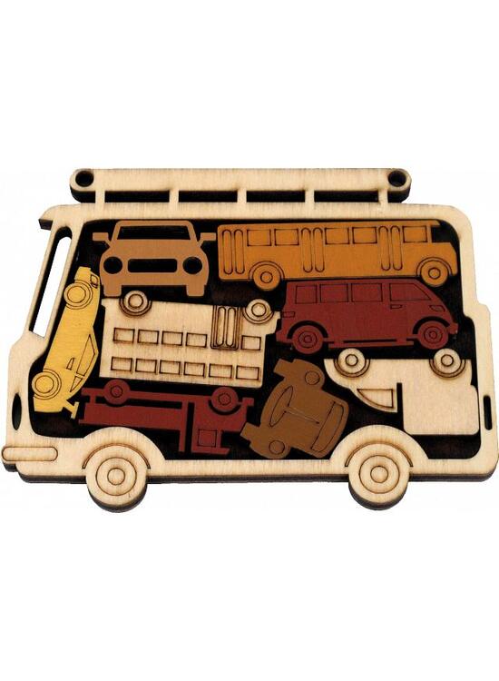 Copertă produs Puzzle Logic Cu Mijloace De Transport Constantin - The Car Park - gallery big 1