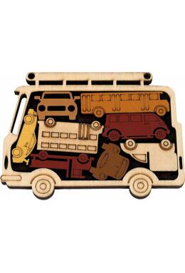 Copertă produs Puzzle Logic Cu Mijloace De Transport Constantin - The Car Park