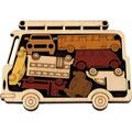 Copertă produs Puzzle Logic Cu Mijloace De Transport Constantin - The Car Park - gallery small 