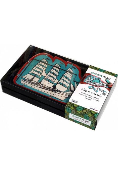 Copertă produs Puzzle Mecanic Constantin - Ship in a Bottle
