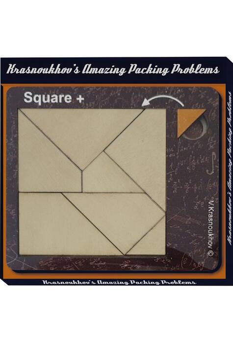Copertă produs Puzzle mecanic Krasnoukhov`s Amazing Packing Problems - Square +
