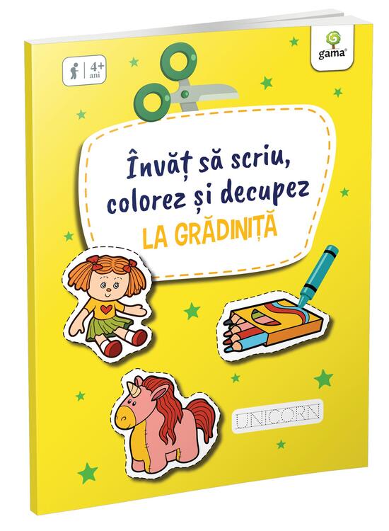 Copertă produs &Icirc;nvăț să scriu, colorez și decupez la Grădiniță - gallery big 1