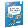 Copertă produs &Icirc;nvăț să scriu, colorez și decupez. Vehicule