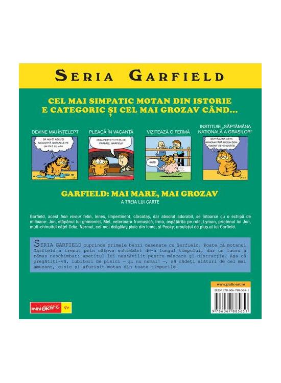 Copertă produs Garfield: mai mare, mai grozav. Seria Garfield (Vol. 3) - gallery big 2