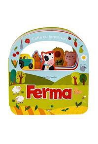 Copertă produs Bebe &icirc;nvață. Ferma. Carte cu ferestruici