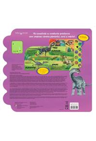 Copertă produs Bebe &icirc;nvață. Dinozauri. Carte cu sunete