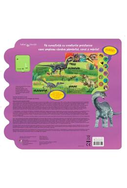 Copertă produs Bebe &icirc;nvață. Dinozauri. Carte cu sunete