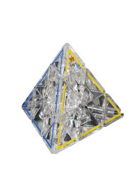 Copertă produs Joc logic Meffert's Pyraminx Crystal. Ediție limitată