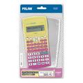 Copertă produs Calculator științific Milan Sunset M240, 10+2 cifre, roz - gallery small 
