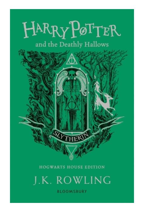 Copertă produs Harry Potter and the Deathly Hallows - Slytherin Edition