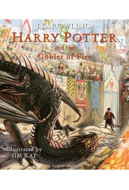 Copertă produs Harry Potter and the Goblet of Fire : Illustrated Edition