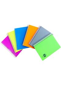 Copertă produs Caiet velin DACO Atinge Excelența A5, 144 file, spiralat, copertă din plastic - CT5144