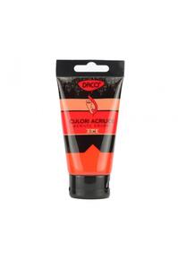 Copertă produs Culori acril 75 ml DACO, roșu vermilion