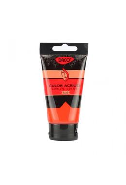 Copertă produs Culori acril 75 ml DACO, roșu vermilion