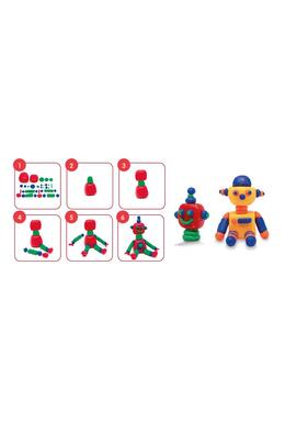 Copertă produs Plastilină ușoară Milan, 5 borcane x 142g, Glitter Soft Dough