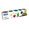 Copertă produs Plastilină ușoară Milan, 5 borcane x 142g, Neon Soft Dough - gallery small 