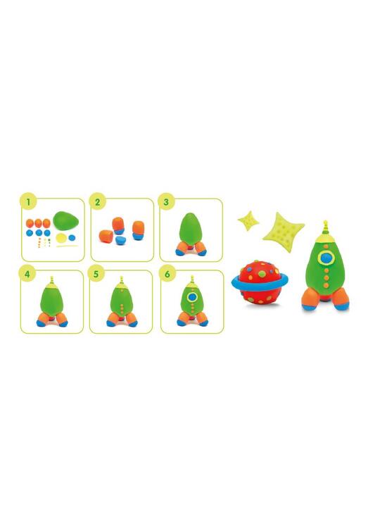 Copertă produs Plastilină ușoară Milan, 5 borcane x 142g, Neon Soft Dough - gallery big 4
