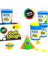 Copertă produs Plastilină ușoară Milan, 5 borcane x 142g, Neon Soft Dough - thumb 6