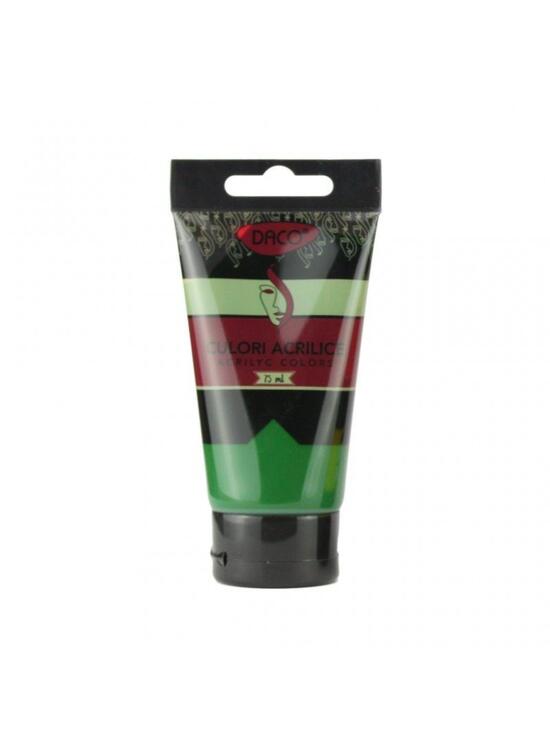 Copertă produs Culori acril 75 ml DACO, verde sap - gallery big 1