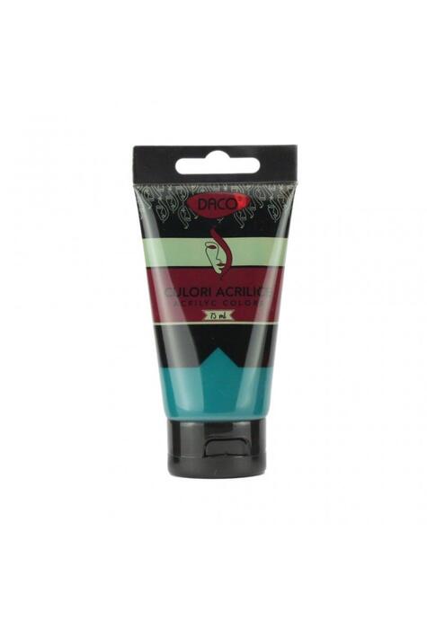 Copertă produs Culori acril 75 ml DACO, verde turquise