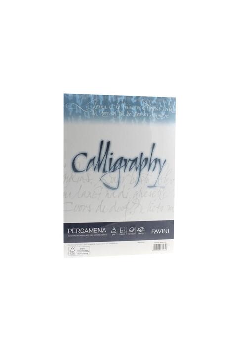 Copertă produs Hartie caligrafica FAVINI Pergamena A4, 190g alb