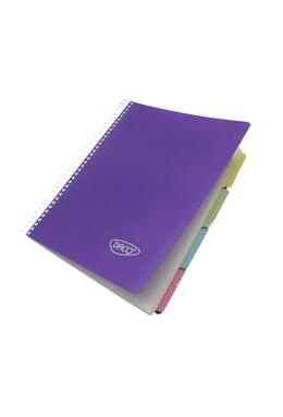 Copertă produs Caiet universal DACO 5 Subiecte A4, 200 file, 70g, spiră eminent - CT5200