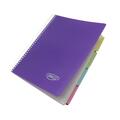Copertă produs Caiet universal DACO 5 Subiecte A4, 200 file, 70g, spiră eminent - CT5200 - gallery small 