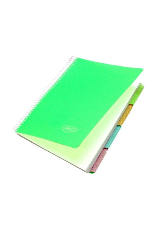 Copertă produs Caiet universal DACO 5 Subiecte A4, 200 file, 70g, spiră eminent - CT5200 - gallery big 7