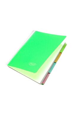 Copertă produs Caiet universal DACO 5 Subiecte A4, 200 file, 70g, spiră eminent - CT5200