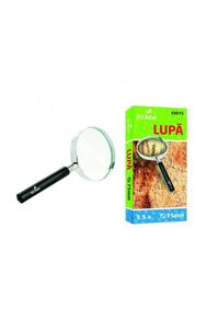 Copertă produs Lupă cu ramă metal ECADA, 75 mm, mărire 3.5X