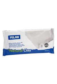 Copertă produs Lut natural pentru modelaj Milan, alb, 400g