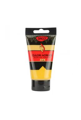 Copertă produs Culori acril 75 ml DACO, galben ocru