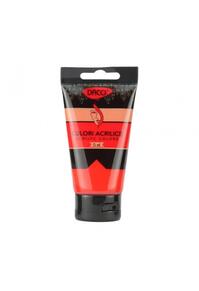 Copertă produs Culori acril 75 ml DACO, roșu scarlet