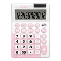 Copertă produs Calculator de birou antibacterian Milan +, 12 cifre, alb-turcoaz / alb-roz / alb-gri - gallery small 