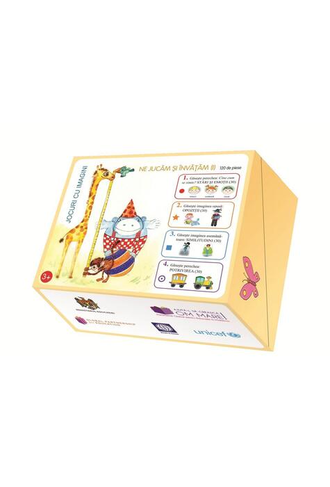 Copertă produs Jocuri cu imagini. Ne jucăm și învățăm I – Găsește perechea. Stări și emoții.