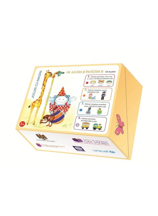 Copertă produs Jocuri cu imagini. Ne jucăm și învățăm I – Găsește perechea. Stări și emoții. - gallery big 1