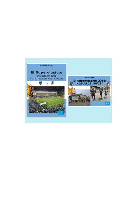 Copertă produs El Superclasico. O călătorie &icirc;n inima celui mai fierbinte derby al planetei (pachet carte + album)