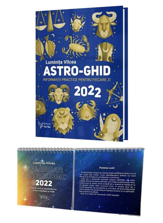 Copertă produs Previziuni 2022. Astro-ghid. Informații practice pentru fiecare zi. Set agendă și calendar - gallery big 1