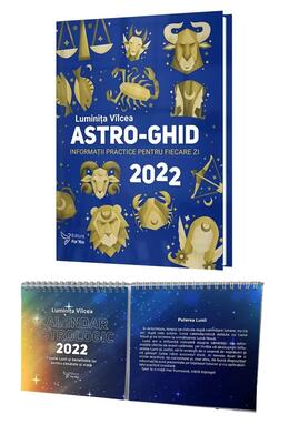 Copertă produs Previziuni 2022. Astro-ghid. Informații practice pentru fiecare zi. Set agendă și calendar