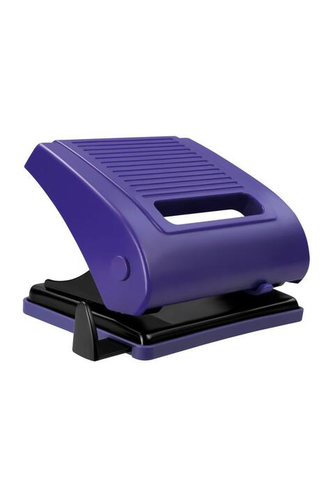 Perforator cu riglă Milan Acid, 15 coli, albastru - 19022B