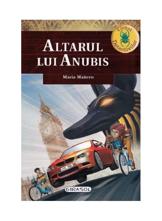 Copertă produs Altarul lui Anubis. Clubul detectivilor - gallery big 1