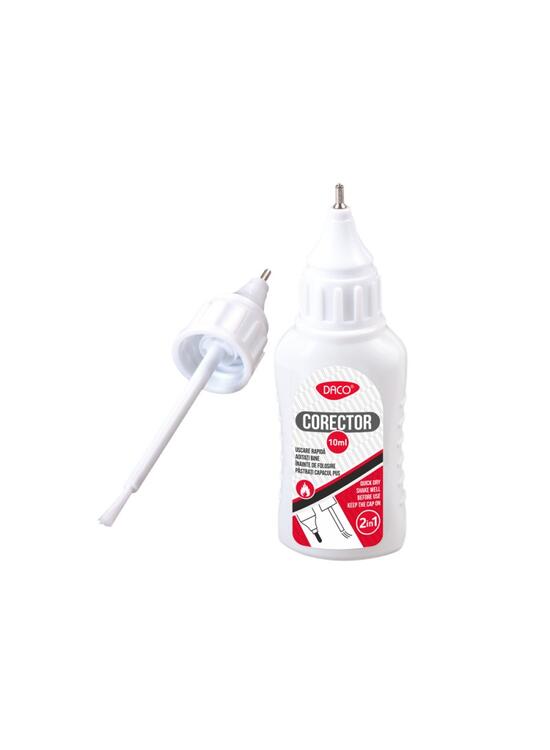 Copertă produs Pix și pensulă corectoare DACO 2 în 1, 10 ml - gallery big 1