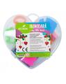 Copertă produs Plastilină + forme de modelaj ECADA, 12 culori, cutie formă inimă - thumb 1