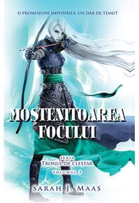 Copertă produs Moștenitoarea focului. Tronul de cleștar (Vol. 3) - PB