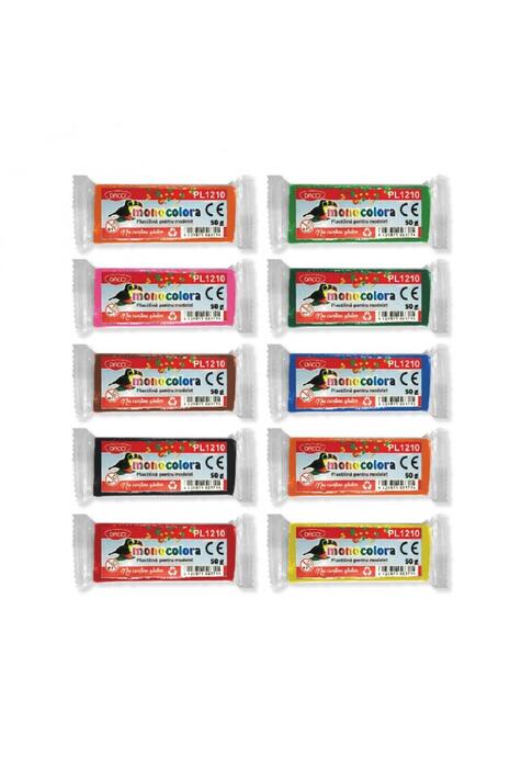 Copertă produs Plastilină DACO Monocolora 50g - PL1210